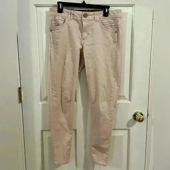 Democracy Denim - Democracy AbTechnology Women’s Size 8 Light Pink Skinny Stretch Jeans